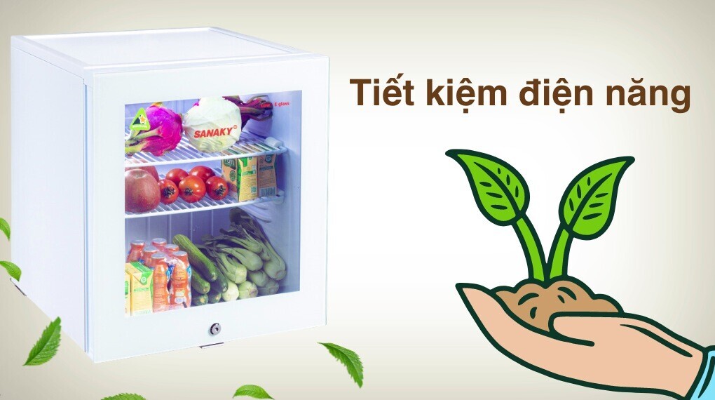 Tủ mát Sanaky 1 ngăn 52 lít VH60KL 5 1