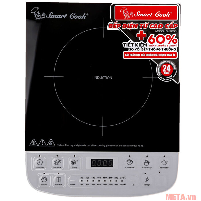 Bếp điện từ cao cấp Smartcook EL-7285 Bếp điện từ cao cấp Smartcook EL-7285
