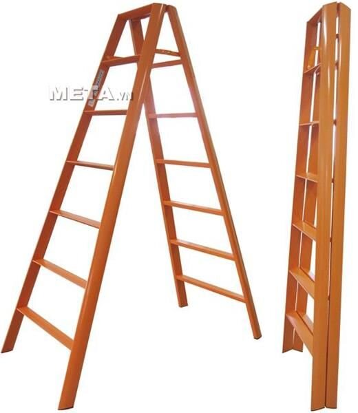 Thang nhôm chữ A Đài Loan 14 bậc Advindeq AV307