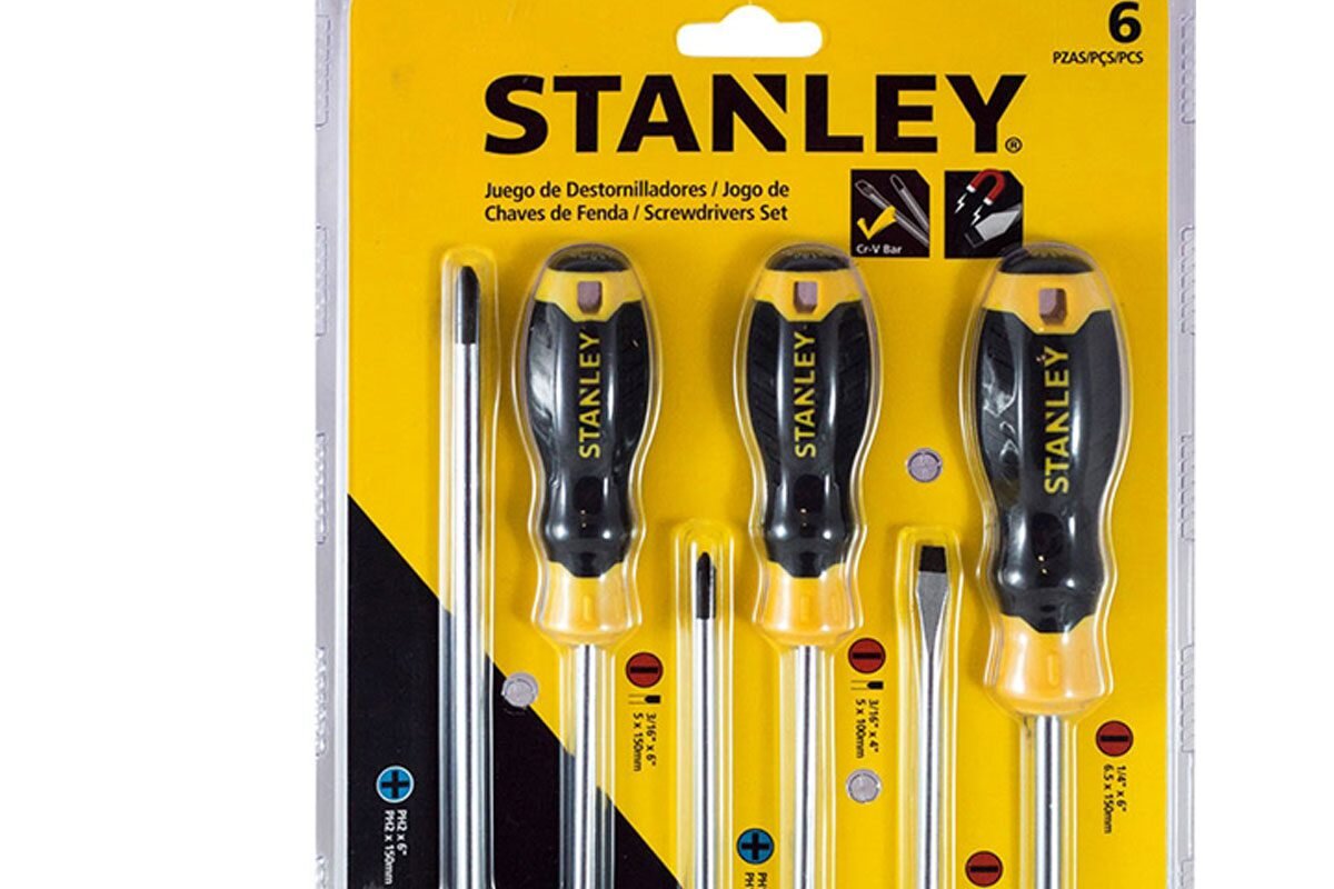 Tua vít bộ 6 chi tiết Stanley STMT66672