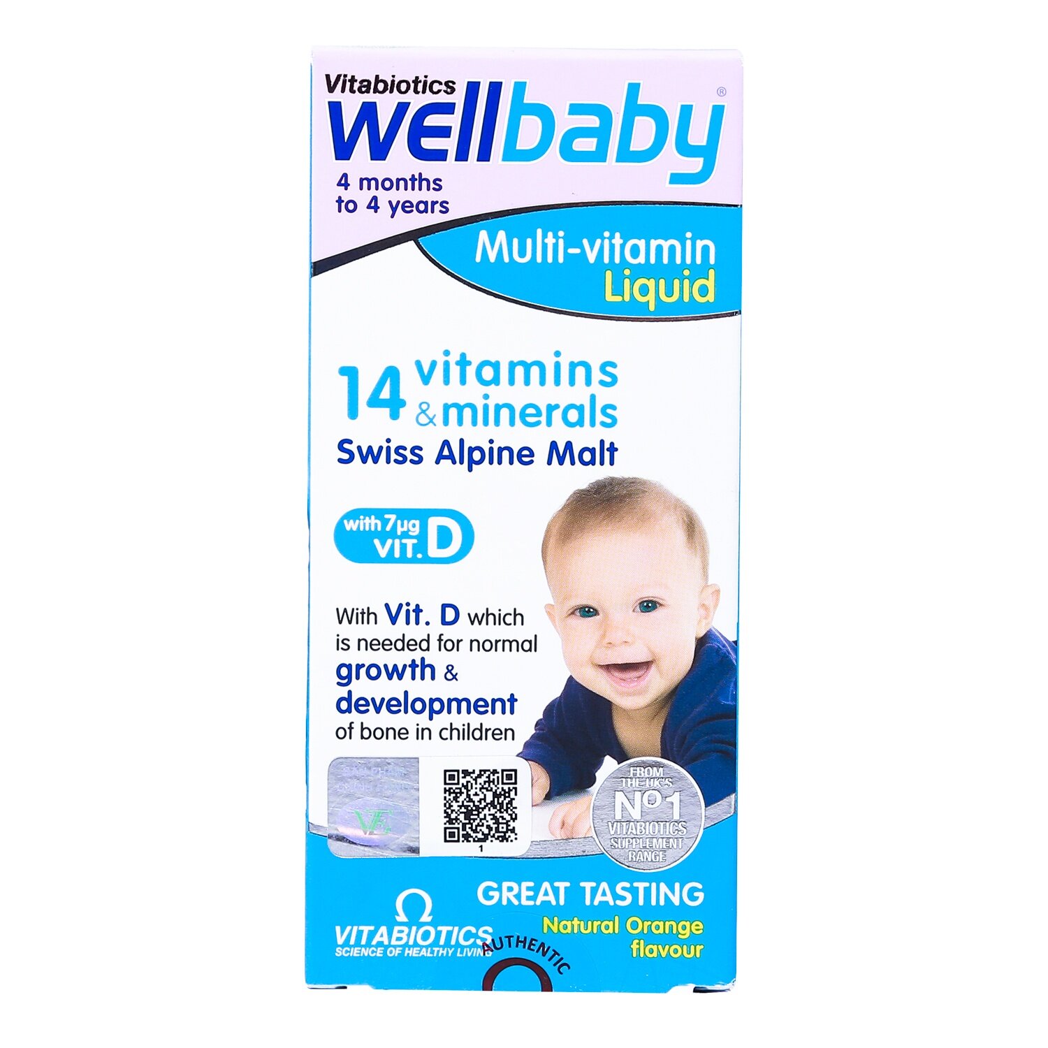 Siro cho bé Wellbaby Multi-Vitamin Liquid 150ml