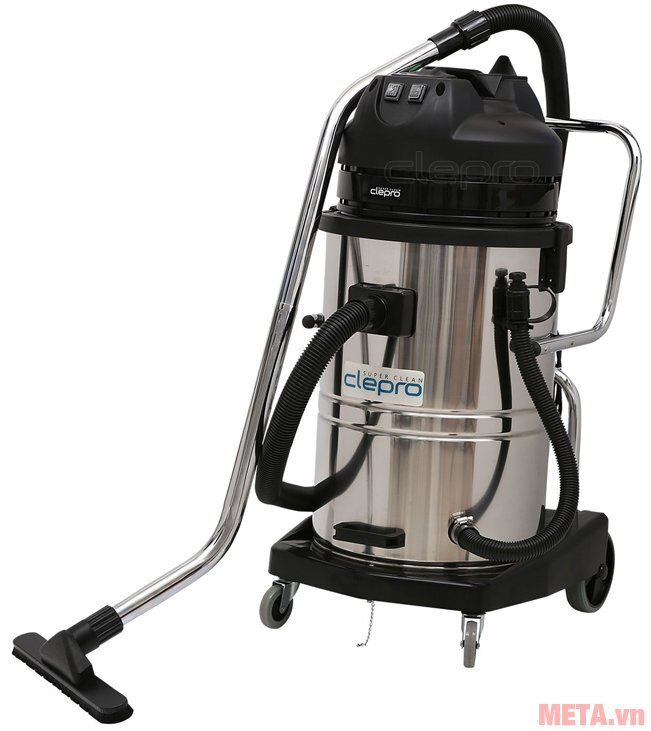 Máy hút bụi khô và ướt Clepro S2/60 (2 motor)