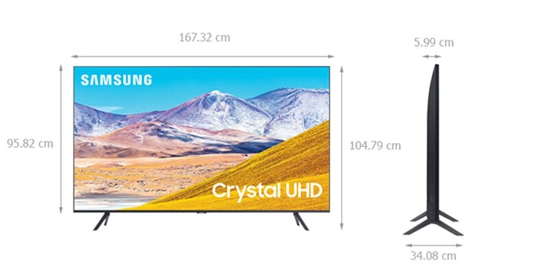 Smart Tivi Samsung UA75TU8100