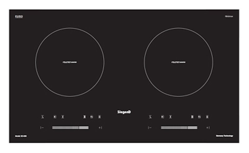 Bếp từ đôi âm Siegend SD-838 sở hữu tổng công suất lên đến 4000W