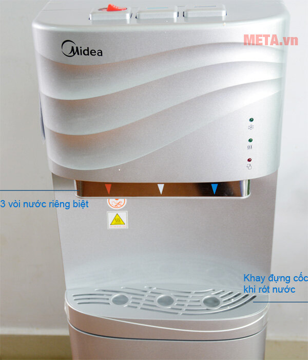 Cây nước nóng lạnh cao cấp Midea YL1634S