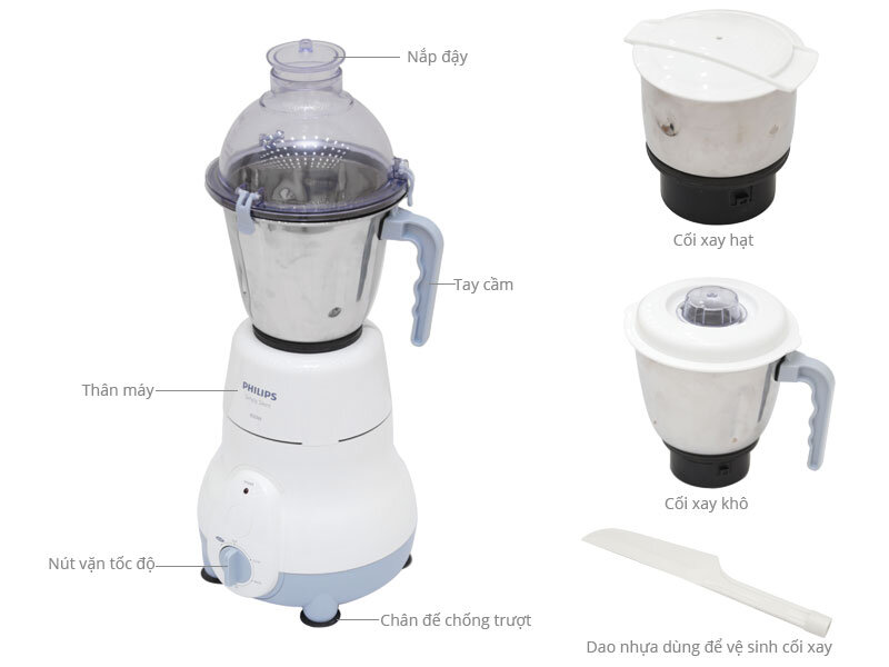 Máy xay đa năng Philips HL1643 Máy xay đa năng Philips HL1643
