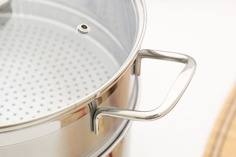 Bộ nồi xửng inox 3 đáy 26 cm Fivestar ST26-3DG Bộ nồi xửng inox 3 đáy 26 cm Fivestar ST26-3DG
