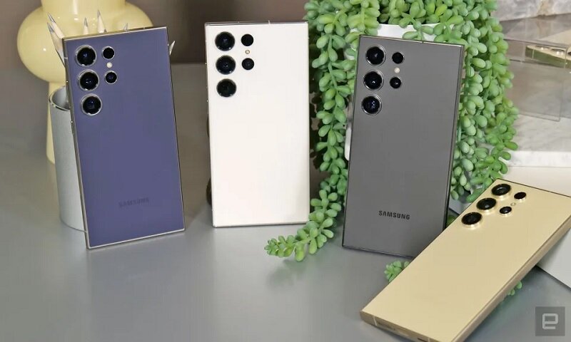 Điện thoại Samsung Galaxy S24 Ultra 12GB/1TB thiết kế