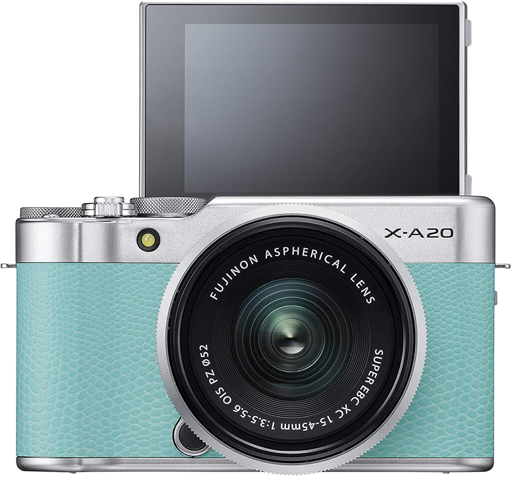 Máy Ảnh Fujifilm X-A20 Kit XC15-45mm F3.5-5.6 OIS II (Xanh)