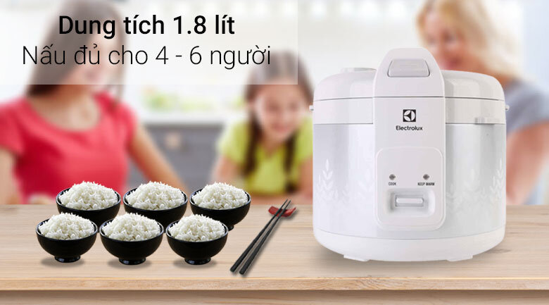 Nồi cơm điện Electrolux 1.8 lít ERC3305