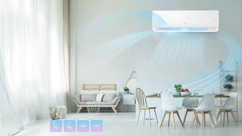 Điều hoà TCL Inverter 12600 BTU 1 chiều TEP-13CSD/F1I gas R-32