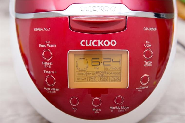 Nồi cơm điện tử Cuckoo CR-0655F 1L