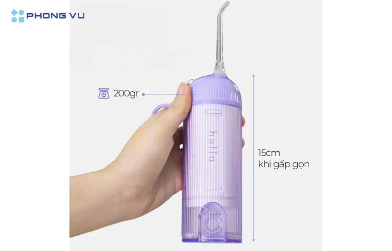 Máy tăm nước nhỏ gọn trong tầm tay