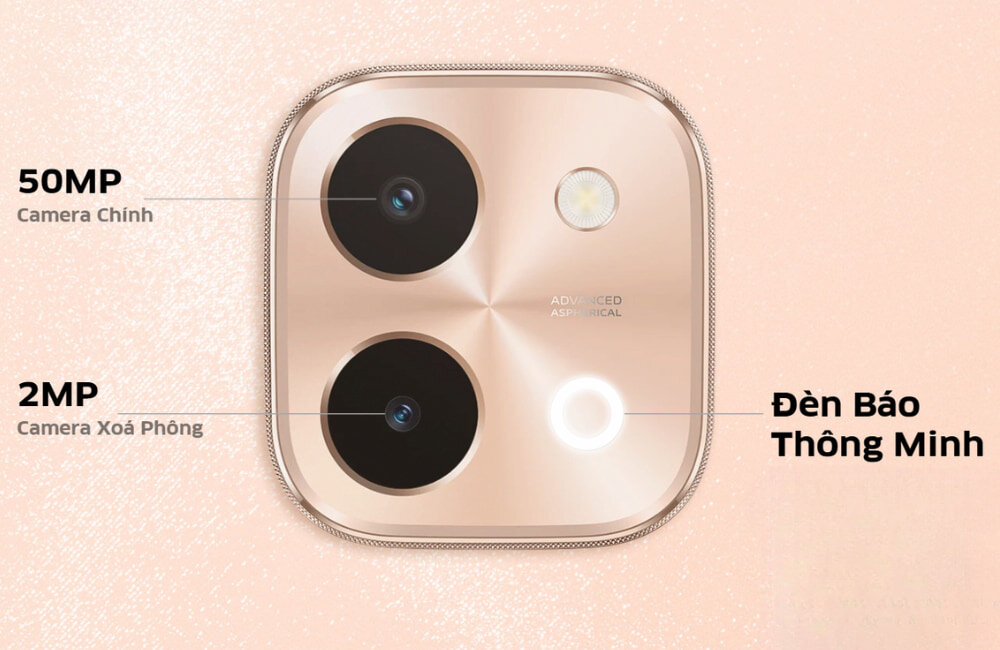 Hệ thống camera trên Vivo Y28 8GB 128GB