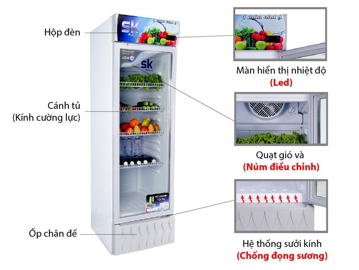 Tủ mát Sumikura Inverter SKSC-300I/FC