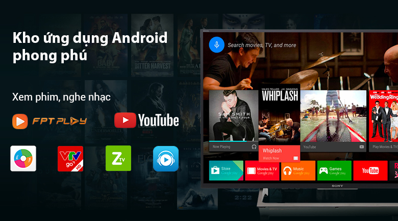Android Tivi Sony 4K 43 inch KD-43X7500E Android Tivi Sony 4K 43 inch KD-43X7500E