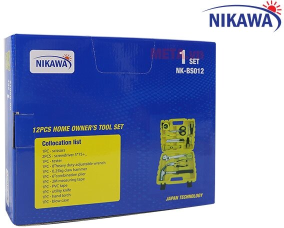 Bộ dụng cụ 12 món Nikawa NK-BS012