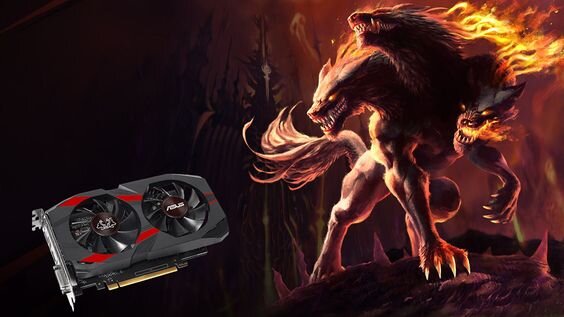 Asus Cerberus GeForce GTX 1050 Ti OC Edition 4GB GDDR5 (Ảnh 2)