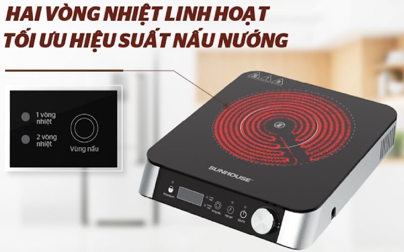 Bếp hồng ngoại Sunhouse SHD6024