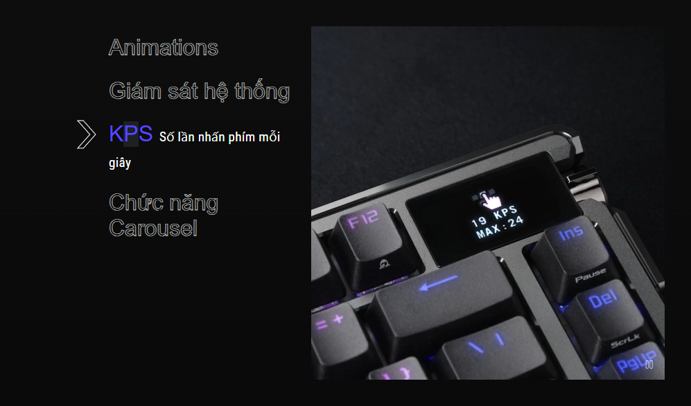 Bàn phím cơ gaming không dây ASUS ROG Azoth Extreme 14