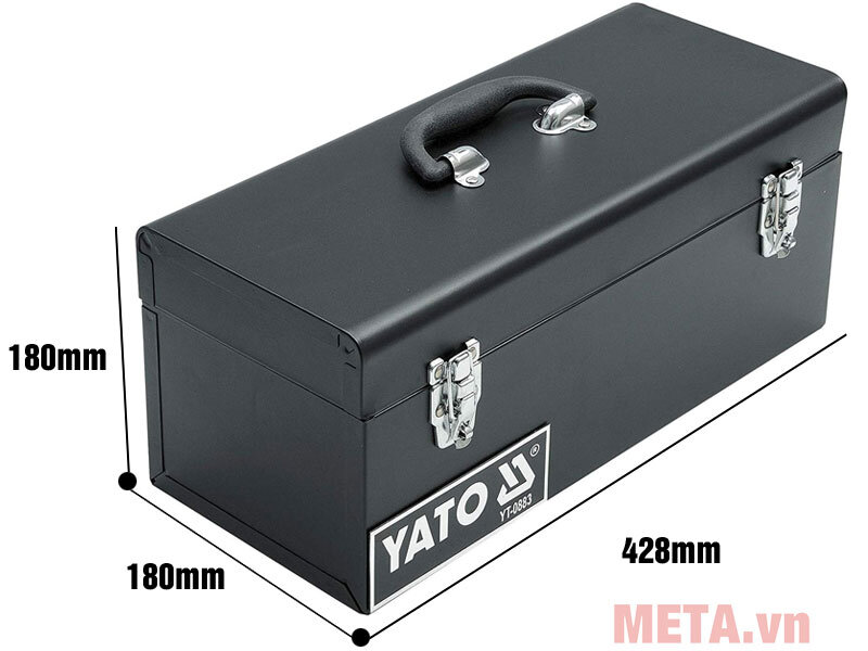 Hộp đựng đồ nghề sơn tĩnh điện bằng sắt Yato YT-0883
