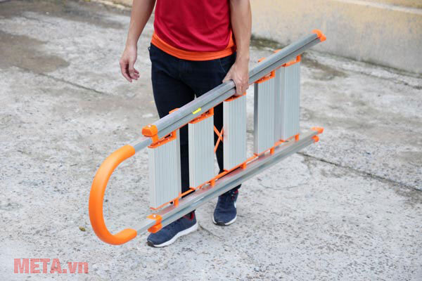 Thang nhôm ghế bản to 5 bậc Advindeq ADS-705