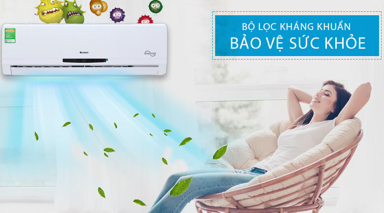 Máy lạnh Gree Inverter 1.0 HP GWC09MA-K3DNC2I Máy lạnh Gree Inverter 1.0 HP GWC09MA-K3DNC2I