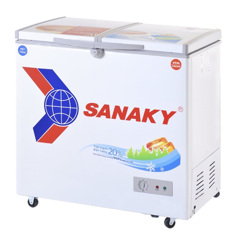 Tủ đông Sanaky 2 ngăn 220 lít VH-2299W1