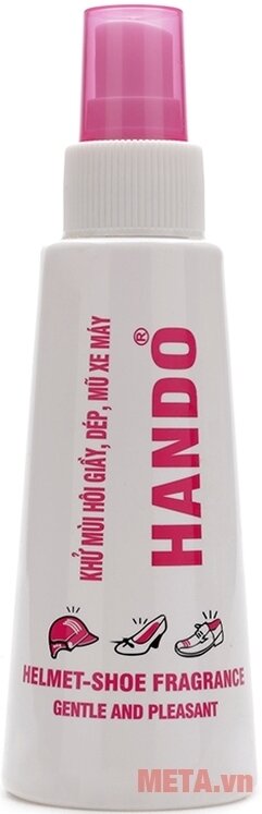 Chai xịt khử mùi mũ bảo hiểm, giày dép 120ml