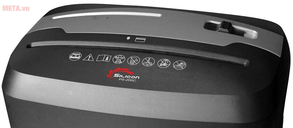 Máy hủy tài liệu Silicon PS-200C