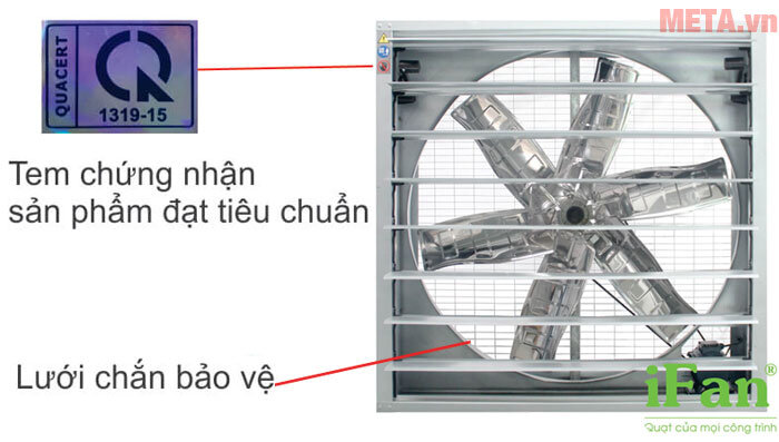 Quạt thông gió công nghiệp iFan 54C Quạt thông gió công nghiệp iFan 54C