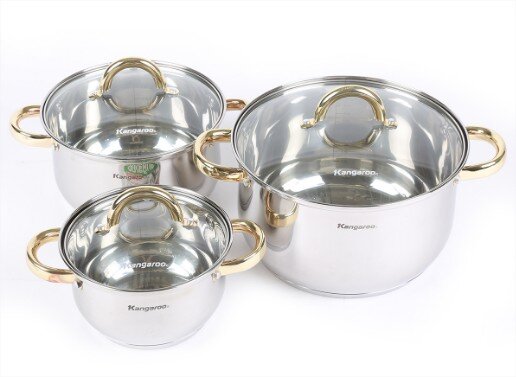 Bộ nồi Kangaroo KG864 Bộ nồi Kangaroo KG864