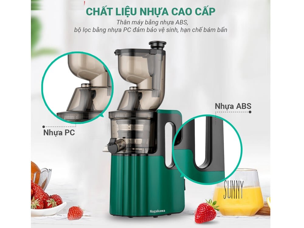 Máy làm từ chất liệu cao cấp