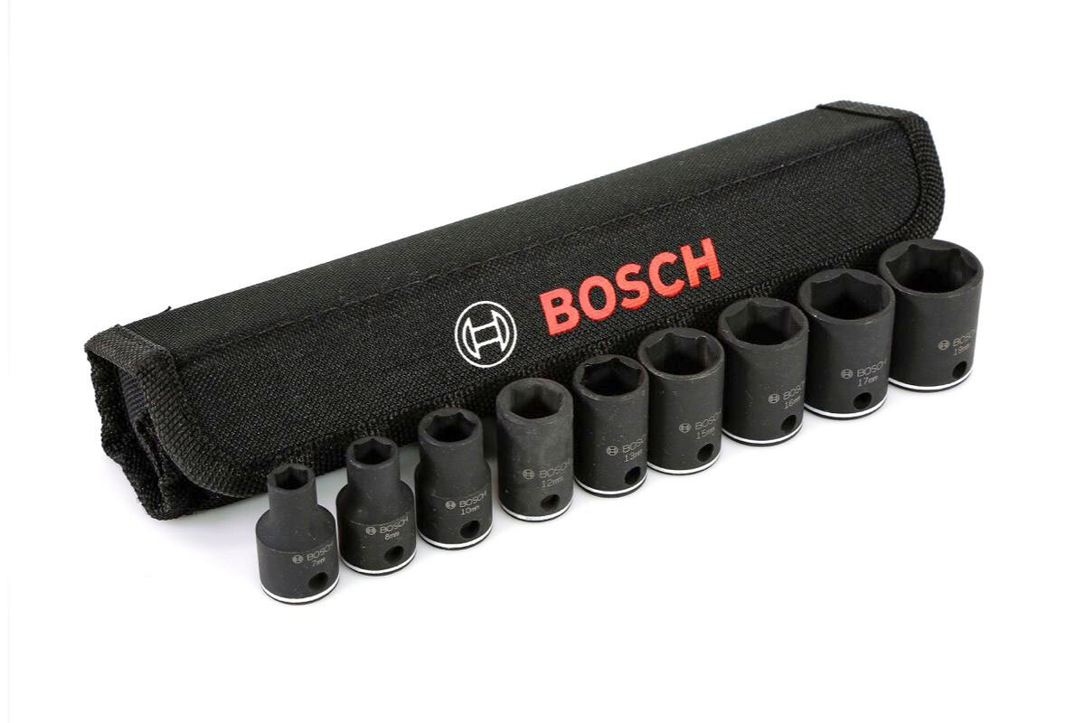 Bộ 9 đầu khẩu 3/8'' Bosch 2608551098