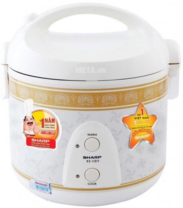 Nồi cơm điện Sharp KS-11EV - 1 lít
