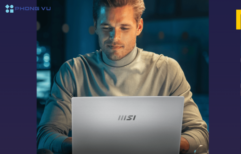 Hiệu năng mạnh mẽ với vi xử lý Intel Core i5 thế hệ 13