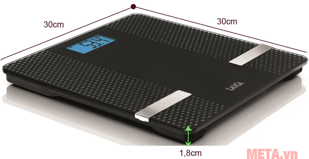 Cân đo tỷ lệ mỡ nước Bluetooth Laica PS7002