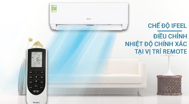 Điều hòa 1 chiều Gree GWC09QB-K3NNC2H - 9000BTU