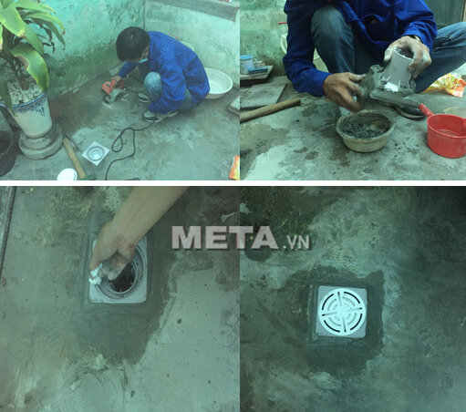 Phễu thoát nước chống tràn, chống mùi TD-102