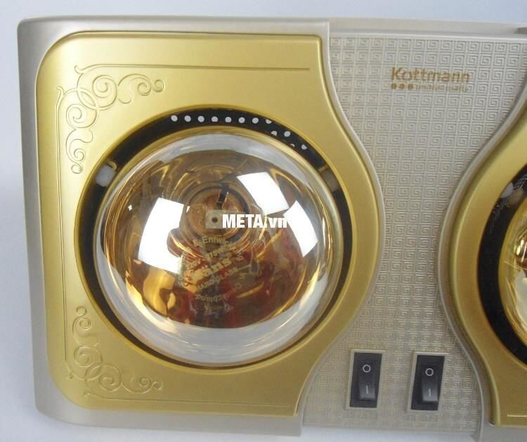 Đèn sưởi nhà tắm Kottmann 2 bóng K2BH