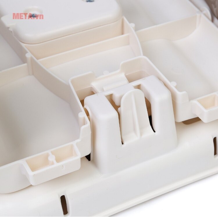 Ghế ăn Deluxe kẻ Deluxe Comfort Folding Booster Seat Summer Infant SM13050