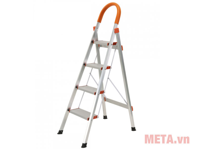 Thang nhôm ghế 4 bậc Kachi MK-149