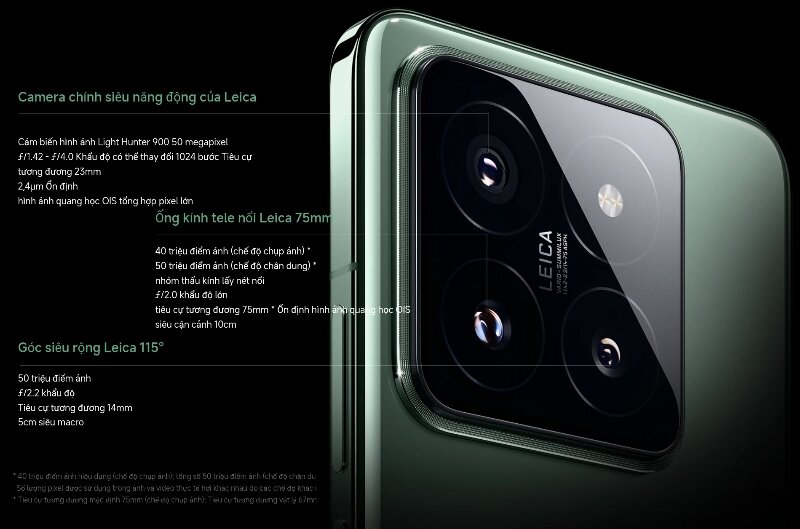 Điện thoại Xiaomi 14 Pro 12GB/256GB 6.73 inch