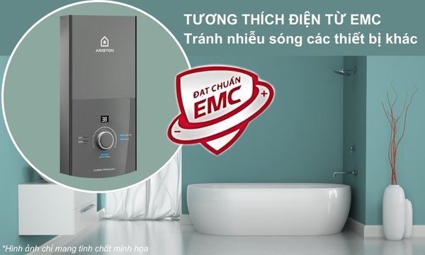 Bình nóng lạnh trực tiếp Ariston Aures Premium+ 4.5 không bơm 6 Máy nước nóng Ariston AURES Premium+ 4.5