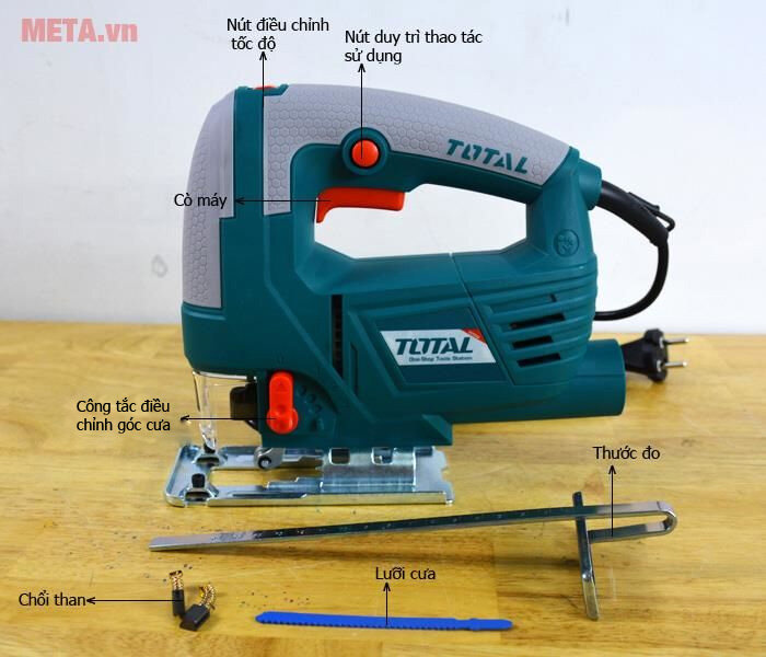 Máy cưa lọng Total TS205656