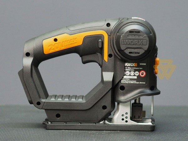 Máy cưa lọng dùng pin 20V Máy cưa lọng dùng pin Worx Orange