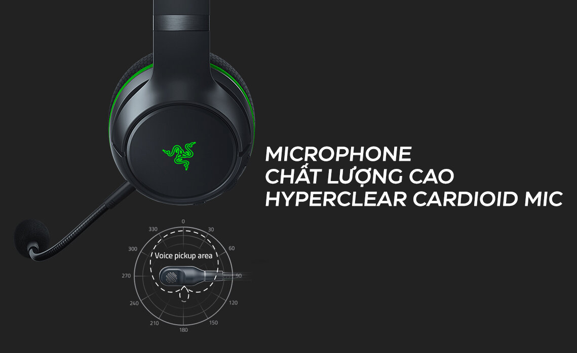Tai nghe không dây Razer Kaira Pro for Xbox Series X/S-HALO Infinite Edition_RZ04-03470200-R3M1