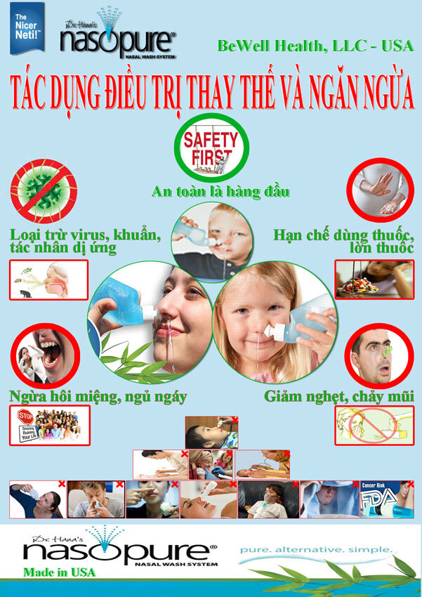  Set 20 gói muối hòa tan rửa mũi Nasopure