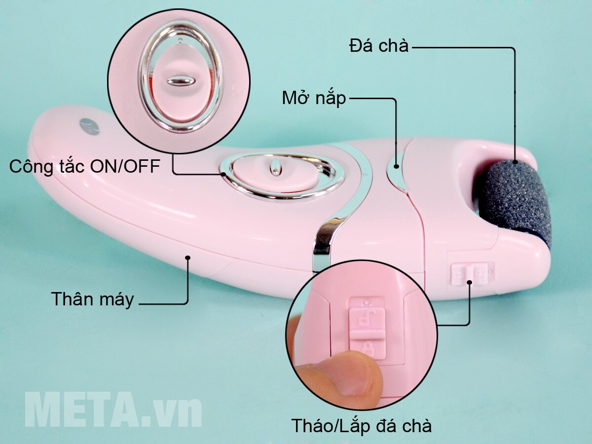 Máy tẩy da chết Rio PEDI2