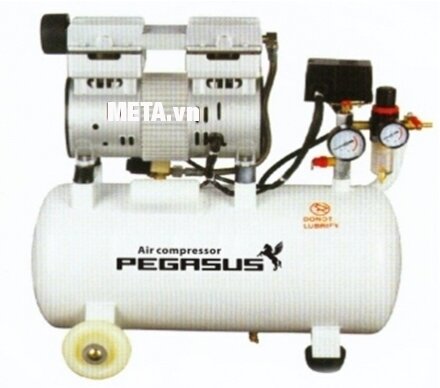 Máy nén khí không dầu, giảm âm Pegasus TM-OF550-35L (0,75HP)